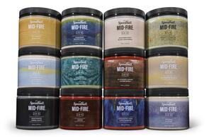 Speedball Midfire Brushable Glaze Bulk Pack #1