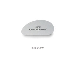 Xiem Tools Stainless Steel Clay Rib Kidney Small