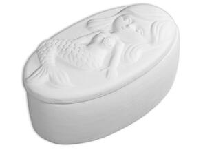Bisque Imports Lowfire Mermaid Box
