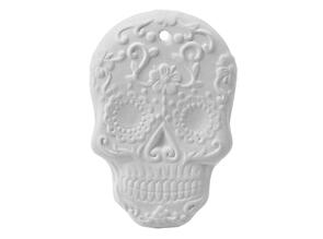 Bisque Imports Lowfire Day of the Dead Ornament
