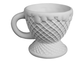 Bisque Imports Lowfire Waffle Cone Mug