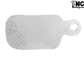 Bisque Imports Lowfire Floral Charcuterie Board