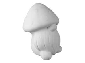 Bisque Imports Lowfire Melvin the Mushroom Gnome