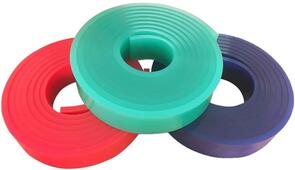 Urethane Squeegee Blade 4m Roll 60 Red