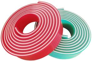 Urethane Squeegee Blade 4m Roll 75/90/75 Green/White