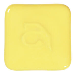 Abbots Dry Powder Glaze Glossy Yellow