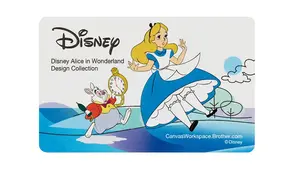 Brother Scan N Cut Disney Alice in Wonderland Design Collection