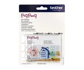 Brother Scan N Cut PigPong Box Collection