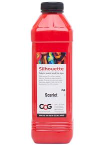 Silhouette Fabric Paint & Tie Dyes Scarlet