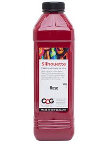 Silhouette Fabric Paint & Tie Dyes Rose