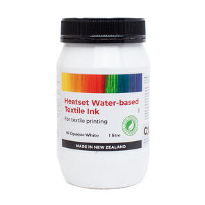 Heatset Water Based Textile Ink Hi Opaque White
