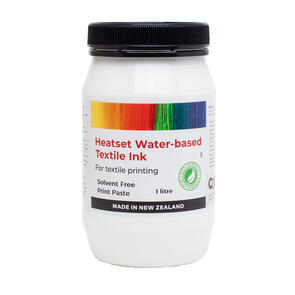 Heatset Water Based Textile Ink Solvent Free Print Paste