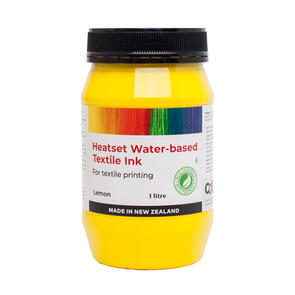 Heatset Water Based Textile Ink Lemon