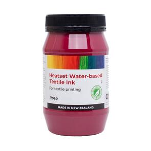 Heatset Water Based Textile Ink Rose