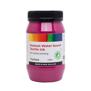 Heatset Water Based Textile Ink Fuchsia