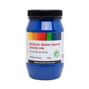 Heatset Water Based Textile Ink Brilliant Blue
