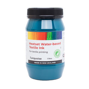 Heatset Water Based Textile Ink Turquoise