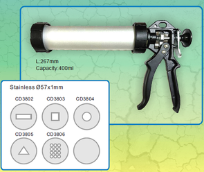 Hand Held Extruder with 6 Dies