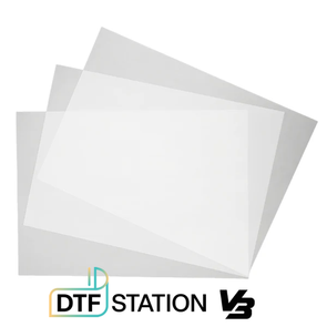 DTF Station Quick Glide V3 Instant Peel DTF Transfer Film 40 x 50cm (100 sheets) Double Sided