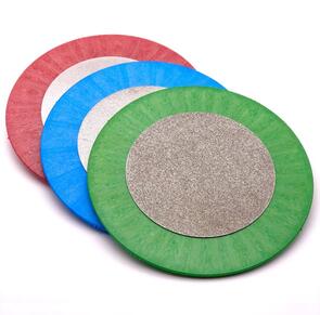 DiamondCore 8" Diamond Grinding Disc on Bats Set of 3