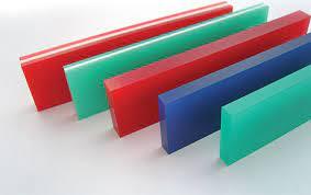 Urethane Squeegee Blade 1m Length 70 Green