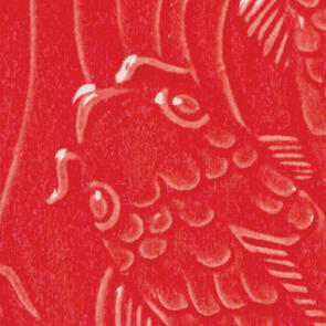 Amaco Gloss Lowfire Brushable Glaze LG-58 Brilliant Red