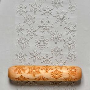 MKM Big Hand Roller 12cm Snowflakes