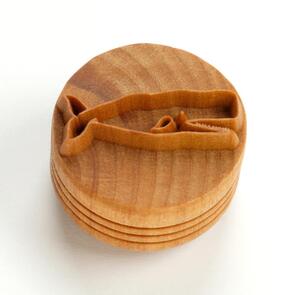 MKM Round Stamp 4cm Large Whale