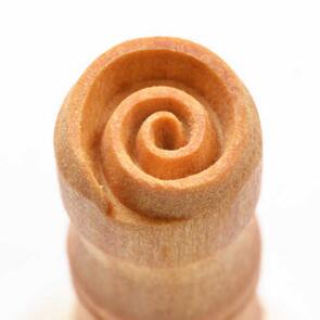 MKM Round Stamp 1.5 cm Small Spiral