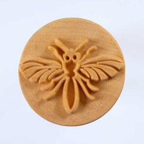 MKM Round Stamp 6cm Xtra Large Honey Bee