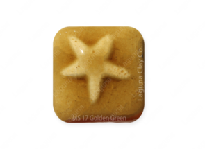 Laguna Moroccan Sand Brushable Glaze MS-17 Golden Green