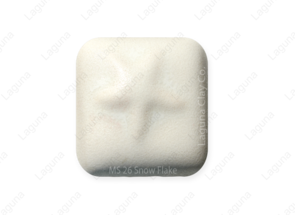 Laguna Moroccan Sand Dry Powder Glaze MS-26 Snow Flake