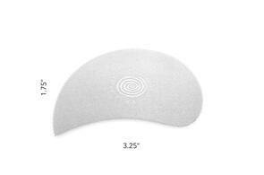 Mudtools Stainless Steel Paisley Scraper Rib Serrated 24 Teeth Per Inch P24