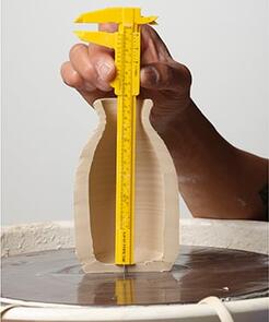 Xiem Tools Potter’s Clay Gauge Caliper & Depth Measurement Tool