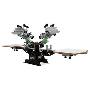 Riley Hopkins 250 2 Station 4 Colour Screen Printing Press with Micro Registration