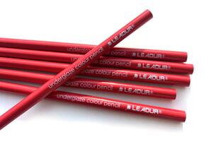 Leadur Underglaze Pencil Red  (900C-1300C)