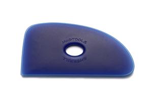 Mudtools Polymer Ribs Blue (Firm) Half D 4