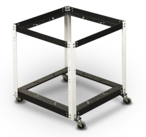 Vastex S1-27 Mobile Stand, 27" square includes wheels