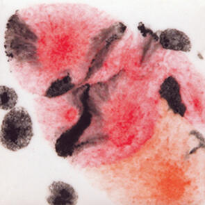 Mayco Jungle Gems Lowfire Brushable Glaze S-2727 Poppy Fields