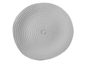 Bisque Imports Stoneware Weave Textured Plate