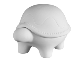 Bisque Imports Stoneware Tuckaway Turtle Box