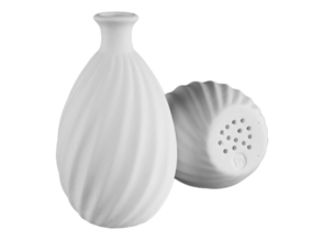 Bisque Imports Stoneware Twisted Watering Bell