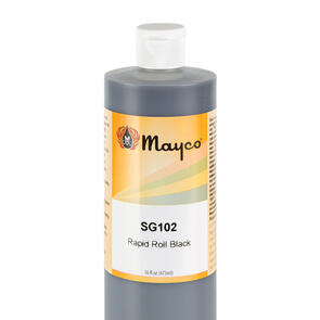 Mayco Rapid Roll Glaze Black
