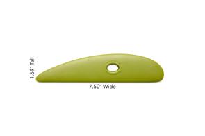 Mudtools Platter Rib Small Green (Firm)