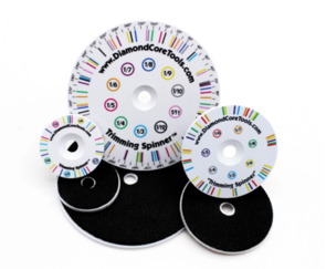 DiamondCore Pottery Trimming Spinner Set of 3