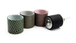 DiamondCore Large Spiral Band Set of 4