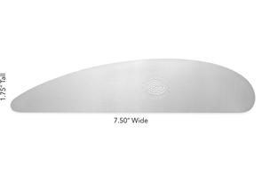 Mudtools Stainless Steel Extra Long Scraper Rib Smooth XL