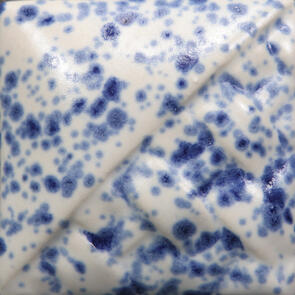Mayco Stoneware Midfire Brushable Glaze SW-152 Blue Splatterware