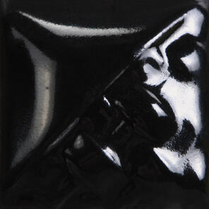 Mayco Stoneware Dry Powder Glaze SD-508 Black Gloss