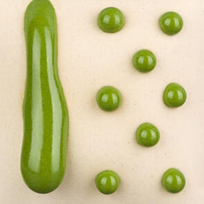 Mayco Stoneware Brushable Glaze SW423 Slime Green Melt Gloop